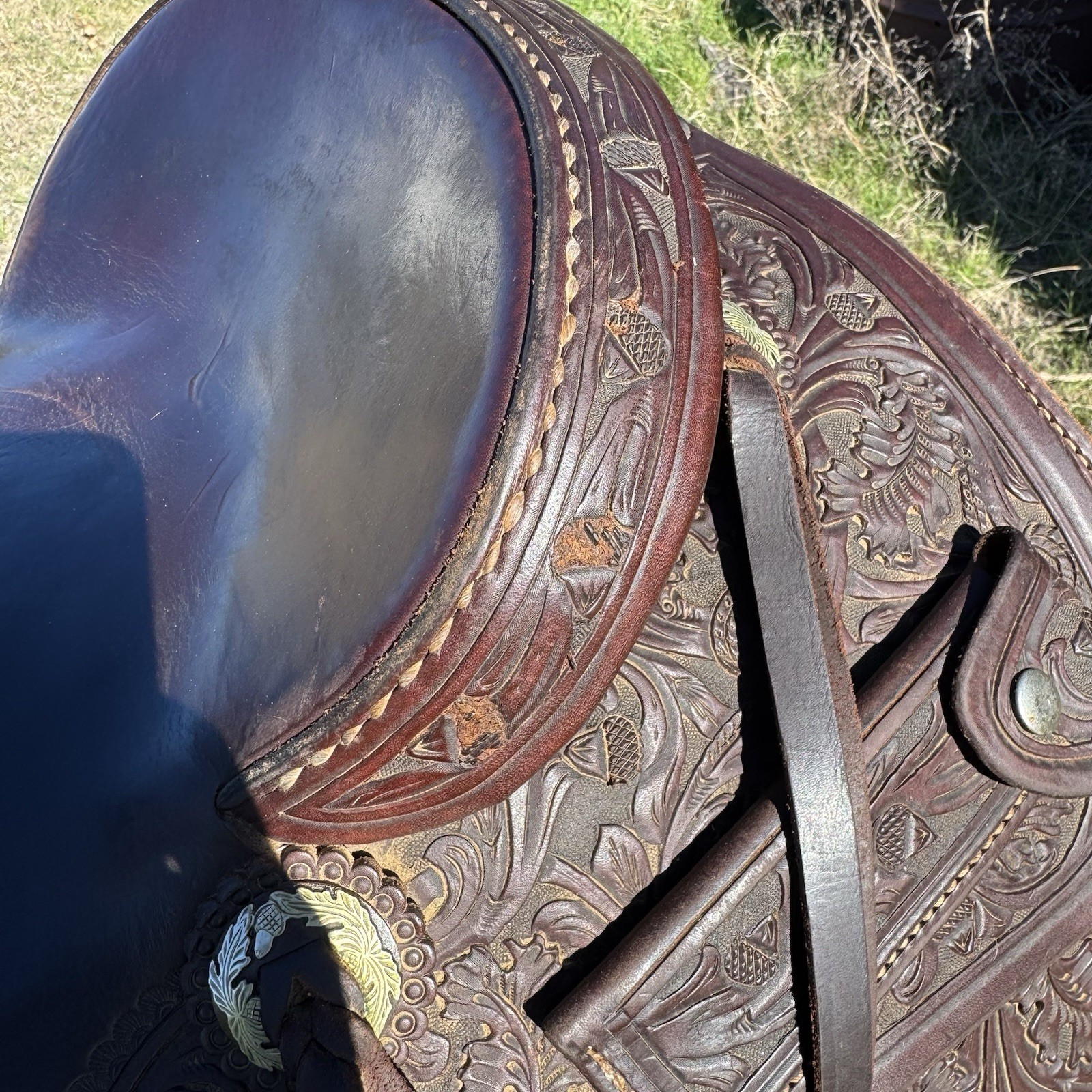 14” Jeff Smith Collection Cutting/Ranch/Versatility Saddle, Nettles Stirrups