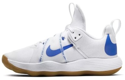 Nike React HyperSet White/Blue Men's Size 9 Volleyball Shoes CI2955-140