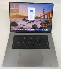 Apple MacBook Pro A2485 16.2" M1 PRO 32GB RAM 16-Core GPU - 512GB SSD - Grade B