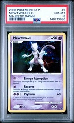 Mewtwo 9/100 Majestic Dawn Holo Rare