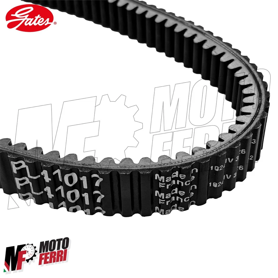 MF8818 Transmission Belt Gates Gilera GP800 Aprilia SRV 850 Mana 850 - Image 3 of 4