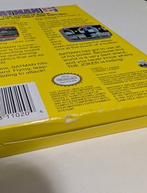 Batman: Return of the Joker Nintendo 1991 NES Completo Probado Funcionando