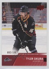 2021-22 Upper Deck AHL Exclusives 92/100 Tyler Sikura #23 11pj