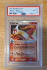 Pokemon Latias ex EX Dragon Frontiers Holo Ultra Rare #95 PSA 8