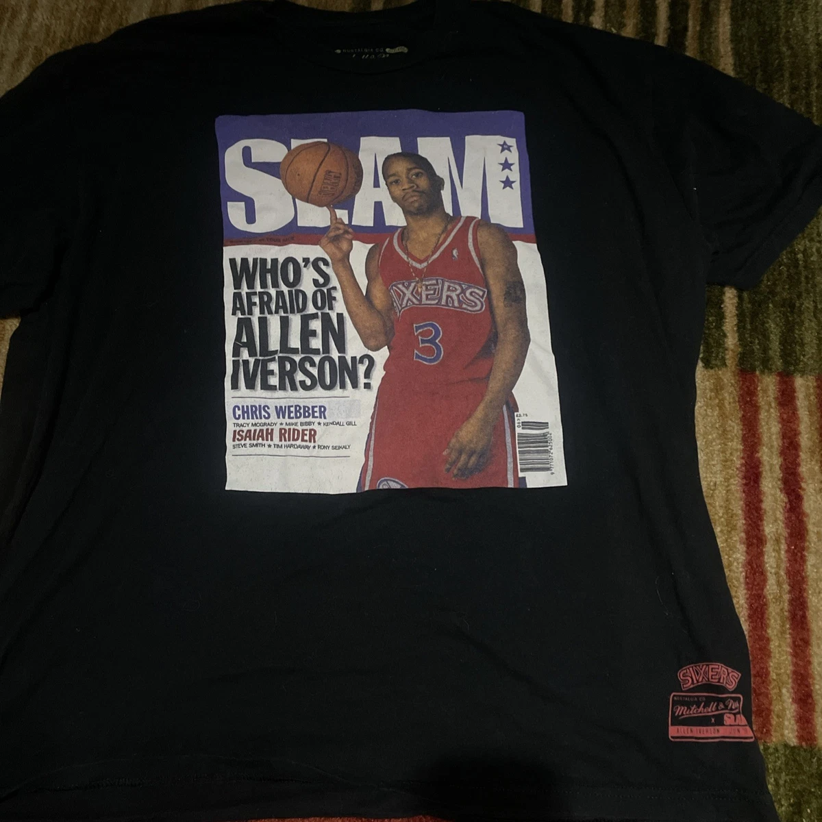 Mitchell & Ness Allen Iverson NBA Shirts for sale | eBay