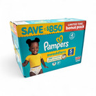 Pampers Swaddlers Leakproof Disposable Baby Diapers (Size 5) - 144 Count