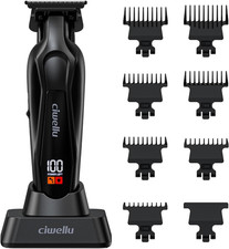 Professional Barber T-Blade Hair & Beard Trimmer USB-C 7 Guards