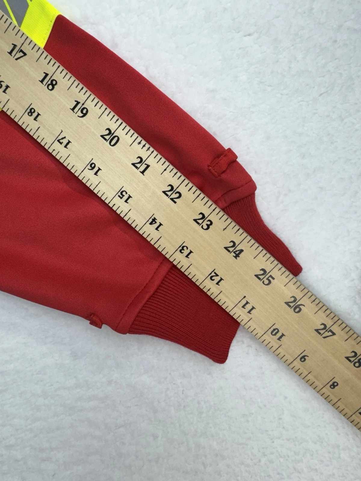 Kishigo Increased Visibility Safety Jacket Sweatshirt Men’s Sz 2XL B313 Red NWT image 11