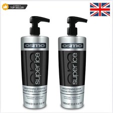 Image of Osmo Super Ice Anti Yellow Brightening Shampoo 1000ml & Mask 1000ml Duo Free P&P