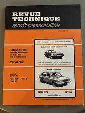Revue technique Citroen SM