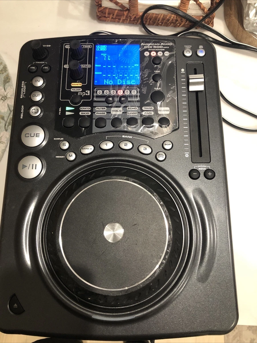 American Audio CDI 500 MP3 Cd Skips Parts Or Repair | eBay