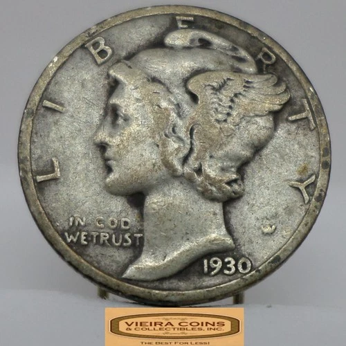 1930 Mercury Silver Dime - #C58497NQ