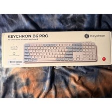 Keychron B6 Pro Ultra Slim Wireless Keyboard Bluetooth Rechargeable