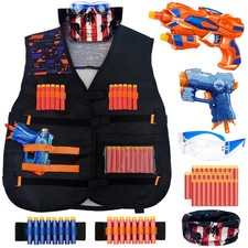 Tactical Vest Kit for Kids Compatible with Nerf   Action Vest Set for Boys Ag...