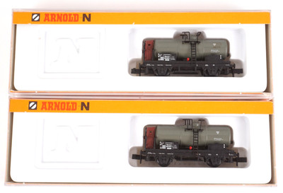 2x Arnold N 4526 Kesselwagen VT der DRG - Unbespielt - ZYAT/6608