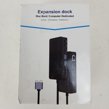 MacBook Pro Triple Display Dual Docking Station 12 In 2 HDMI VGA Open Box