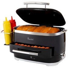 Modern Hot Dog Steamer Bun Warmer - Your Essential Party Game Day Companion