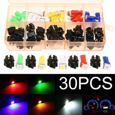30pcs Car Auto T5 T10 5050 SMD LED Light Bulbs Instrument Panel Dashboard R5R5