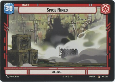 x2 Spice Mines Experience ~ Shadows of the Galaxy (SHD) Star Wars Unlimited SWU
