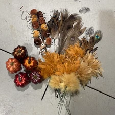 Mud Pie Thankgiving /halloween Decor Fall Mini Pumpkins & More Read