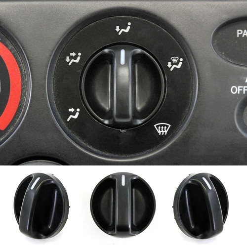 AC Control Knobs For Toyota Tundra 2000-2006 - Set Of 3, Replaces 55905-0C010