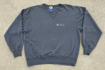 Vintage 90s Champion Spellout Crewneck Pullover Sweatshirt