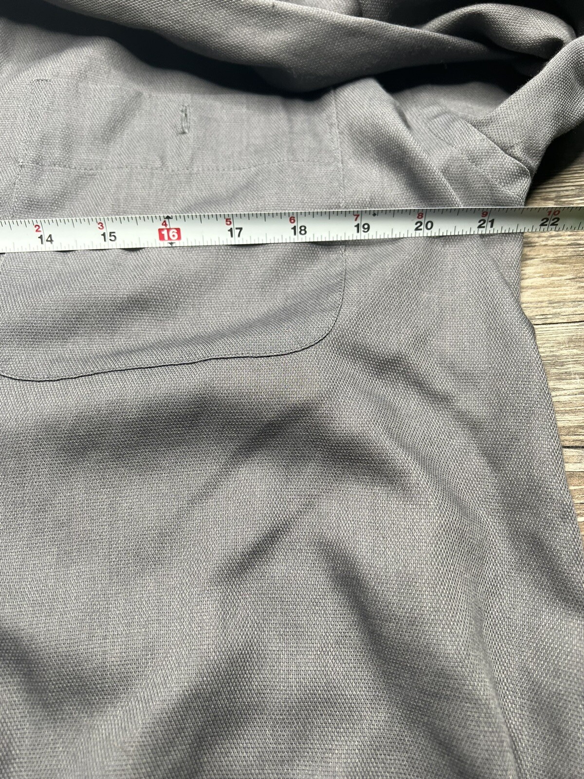 Camicia vintage Yves Saint Laurent grigio grande