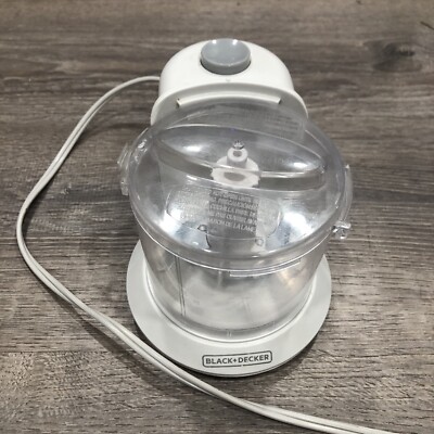Black & Decker Handy Chopper 1-1/2 Cup HC306 One Touch Food Processor Mincer