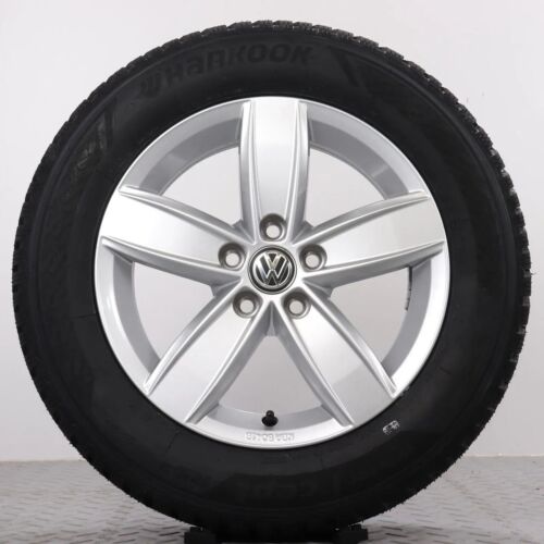Winterräder VW Polo 6 2G AW 15Zoll Original Alufelgen Winterreifen 185/65R15 NEU - Bild 2 von 7