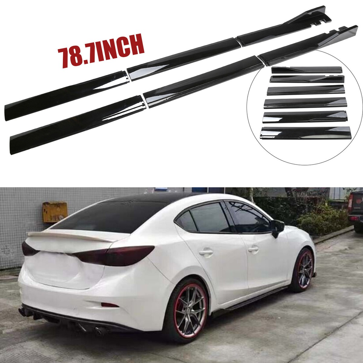 パーツ Attitude size M Kawasaki ZX-12R Swingarm Extensions - Black