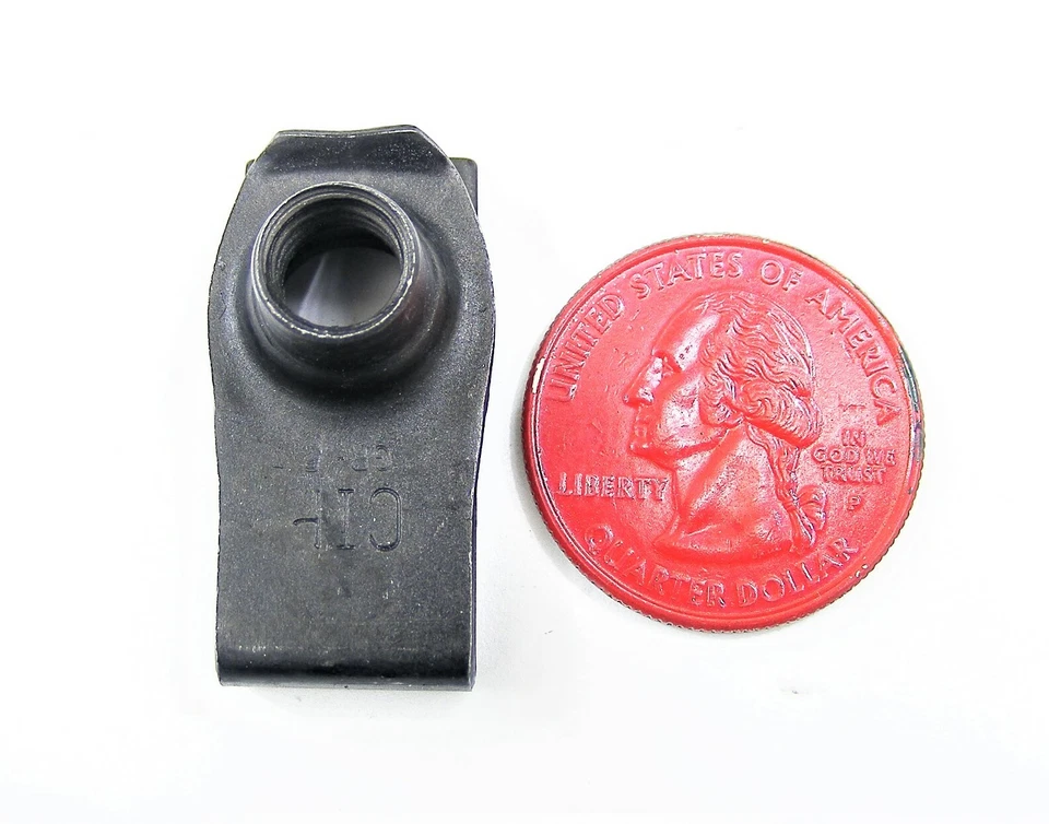 Clips de tuerca en U para Jeep - 5/16-18 rosca - 27/32" centro de agujero a borde - 15 piezas - #190 Foto 4 de 4