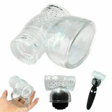 TPE Clear Male Humming Bird Attachment Fit Hitachi Magic Wand Massager Accessory