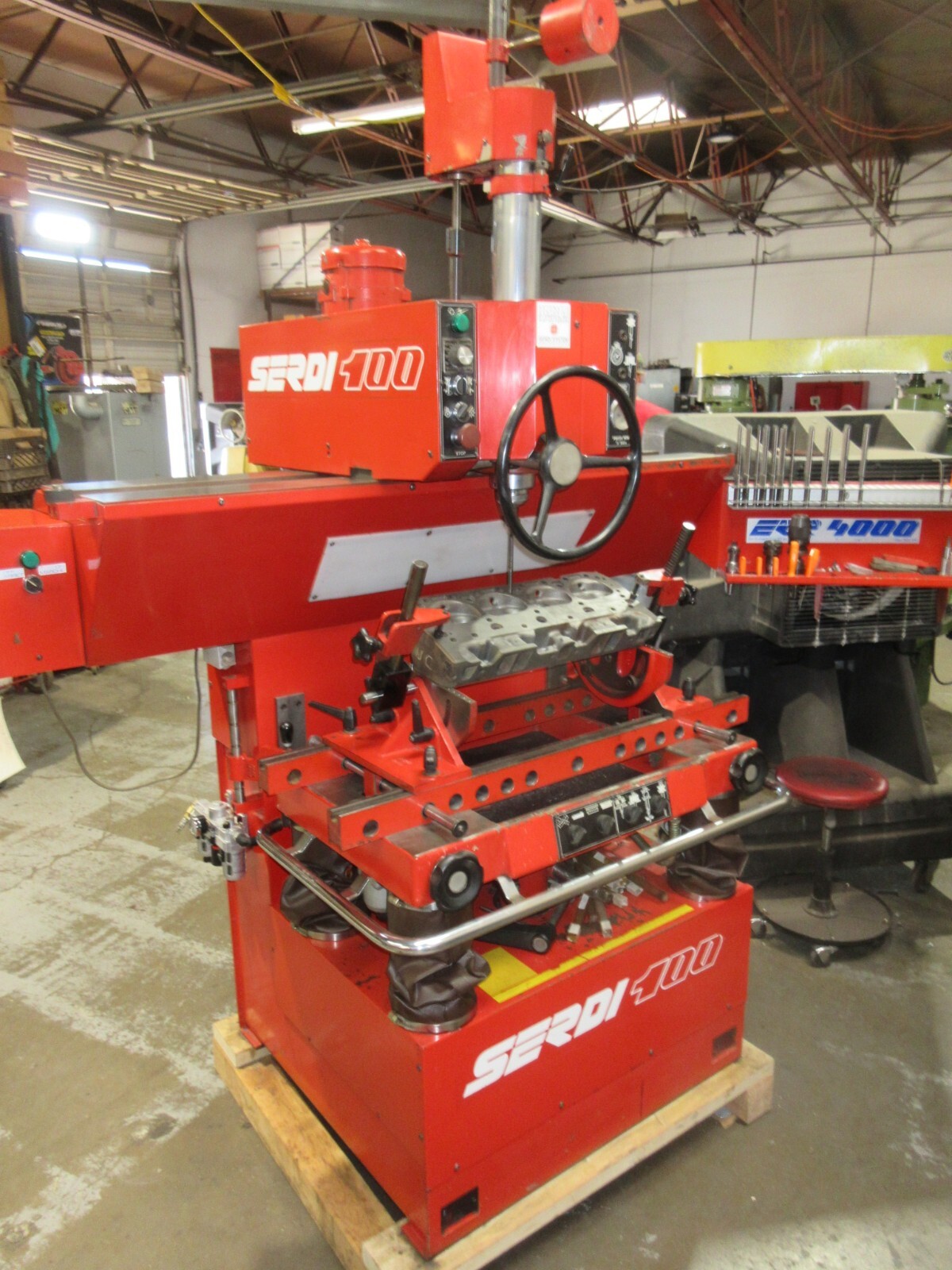 Serdi 100 Valve Guide & Seat Machine USED, nt Rottler, Winona, Kwik