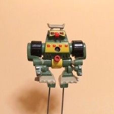Micro Machines Z-BOTS ZBOTS LINKBOTS BAZ 2" Mini Robot BAZOOKA Figure Toy Galoob