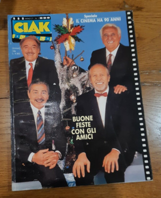 CIAK MAGAZIN 1 1986 - FREUNDE MEINE 3 / 90 JAHRE KINO / LAURA ANTONELLI / BOWIE