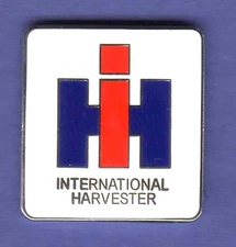 IH INTERNATIONAL HARVESTER TRACTOR TRUCK IHC HAT PIN LAPEL ENAMEL BADGE #1277