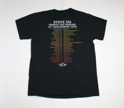 Steve Vai Shirt Passion & Warfare 25th Anniversary Tour 