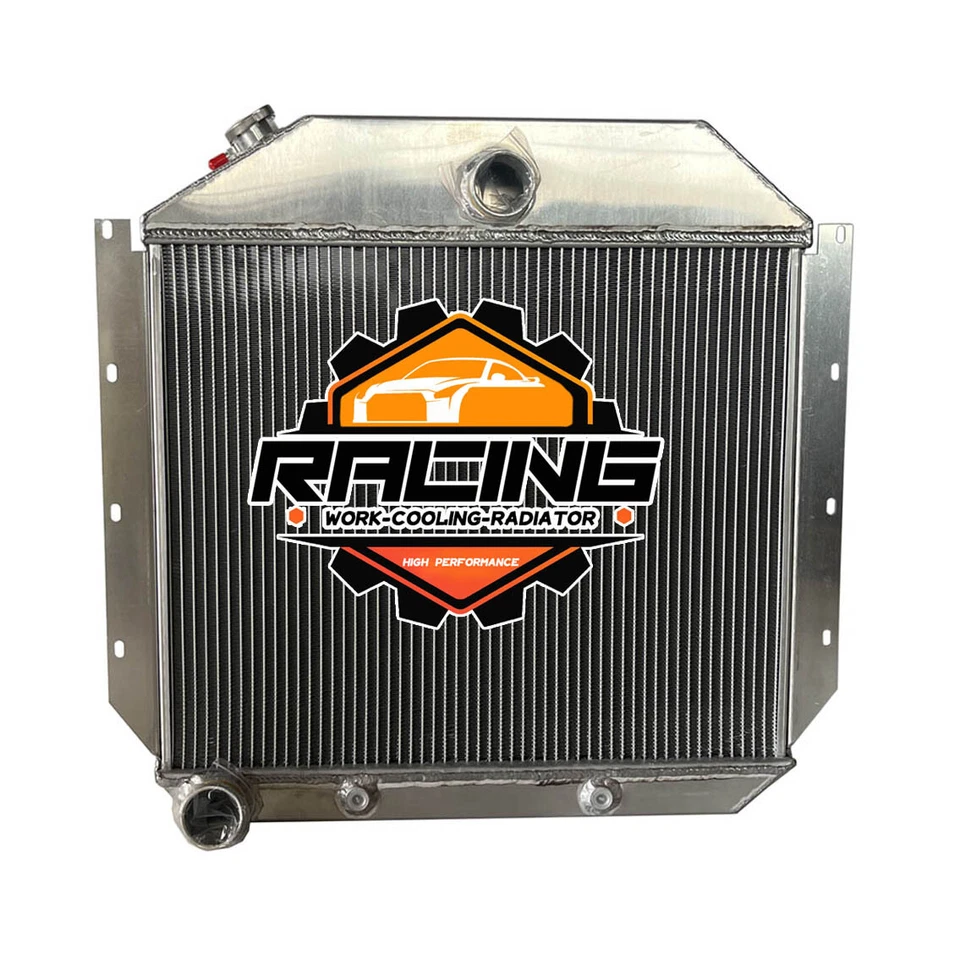 Radiador de aluminio para camioneta pickup International Harvester 1951-1957 1956 55 Foto 3 de 4