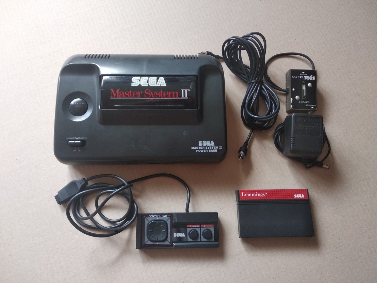 Jeu Lemmings Master System - Version Sega Master System - Très Bon état Complet