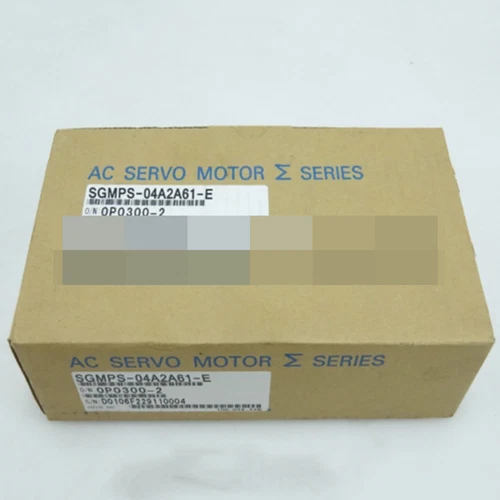 One New Yaskawa SGMPS-04A2A61-E Servo Motor SGMPS04A2A61E 