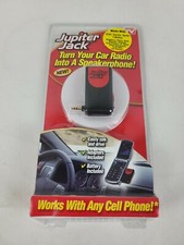 Jupiter Jack Cell Phone Car Radio Hands Free Speakerphone Converter Adapter Kit