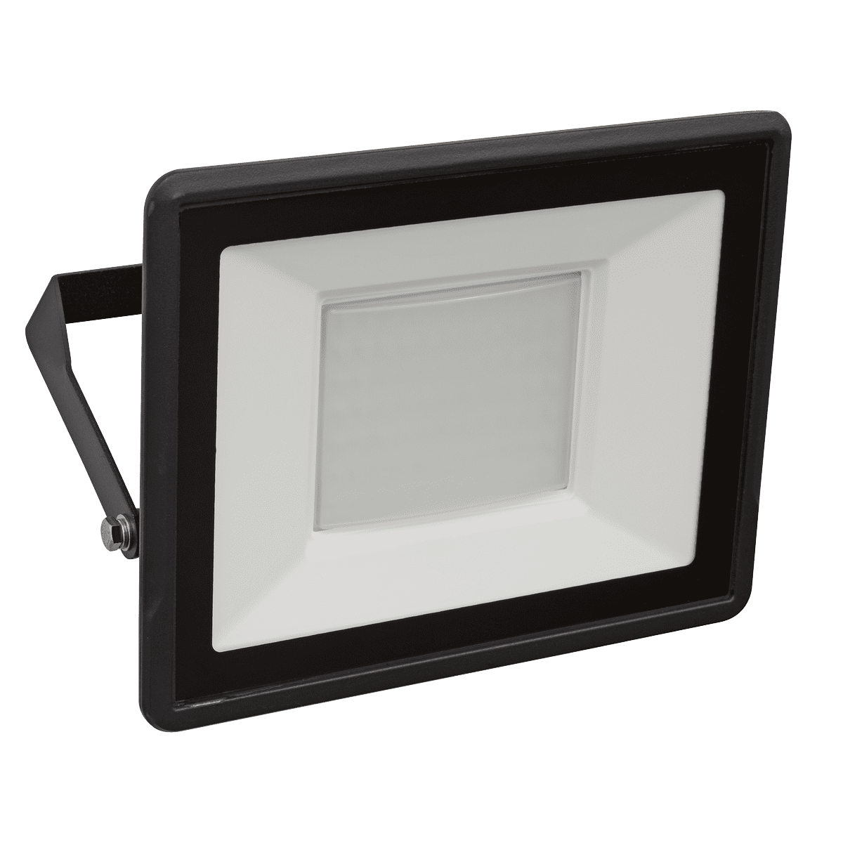 Sealey LED113 Extra-Slim Floodlight with Wall Bracket 50W SMD LED 230V