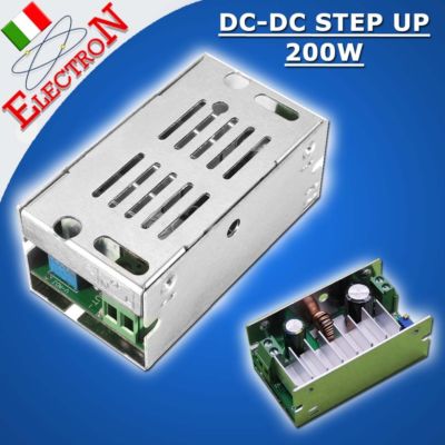 DC-DC Wandler 6-35V auf 6-54V / 200W 7A Step-Up Einstellbar Netzteil