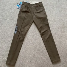 KUHL The Law Jean 30x34 Tapered Fit Vintage Patina Dye Stretch Dark Khaki NWT
