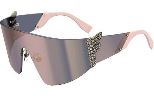 Fendi Sunglasses FS5067R 001 Womens Limited Edition Italy 60  display picture 3