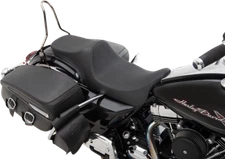 Drag Specialties Predator III 2 Up Seat Black Smooth 0801-1303