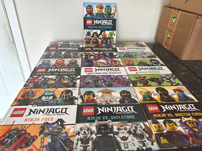 LIKE NEW Lego Ninjago Master of Spinjitzu Collection Set of 10