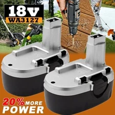 2Pack For Worx 18V WA3152 Battery WA3127 WG150 WG152 WG153 WG250 Cordless Tools