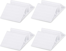 4 Pieces Support Feet for Pet Gate Isolation Fence Plastic Triangle Reinforcemen