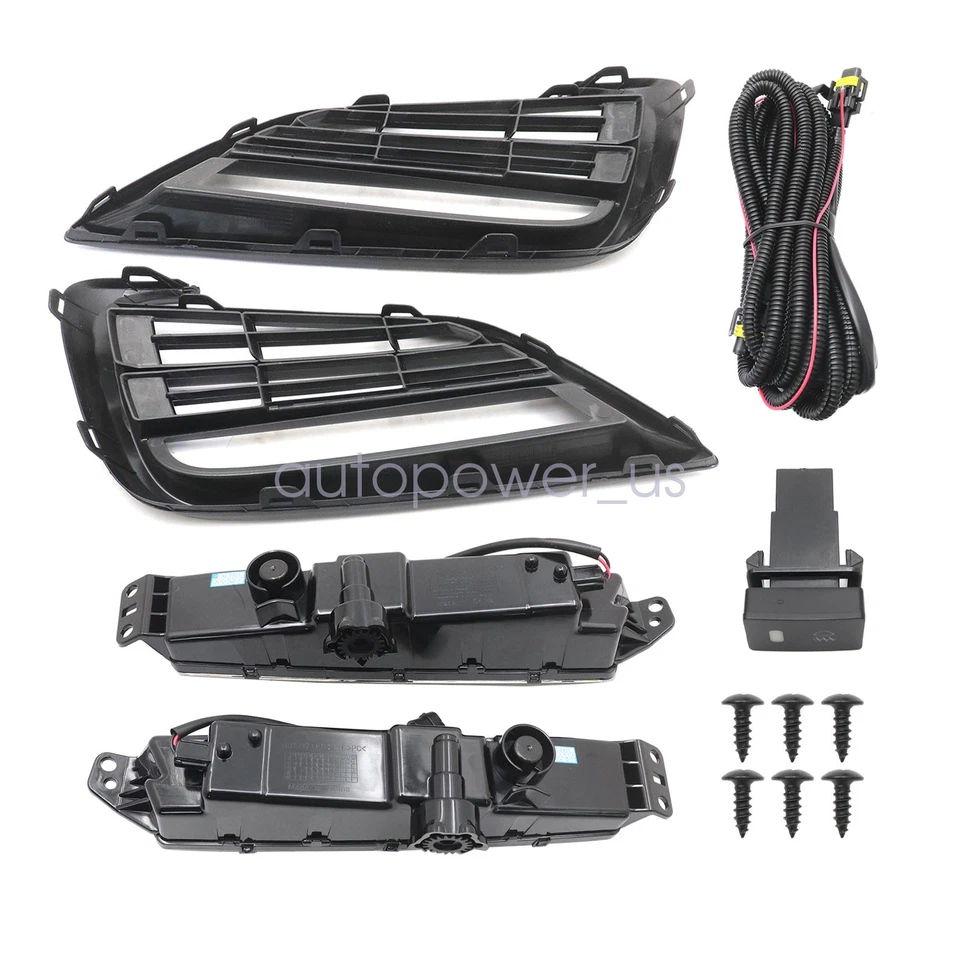 Faros antiniebla LED con juego de montaje para Honda Insight 2019 2020 2021 2022 Foto 3 de 4